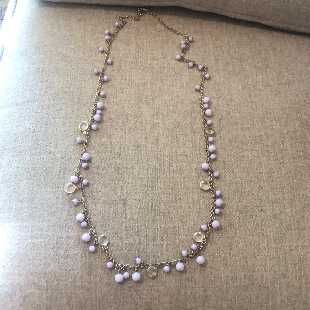 Lilac Necklace 10$